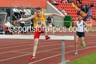 Boys steeplechase, Northern Inter-County Schools, Gateshead International Stadum. Photo: David T. Hewitson/Sports for All Pics